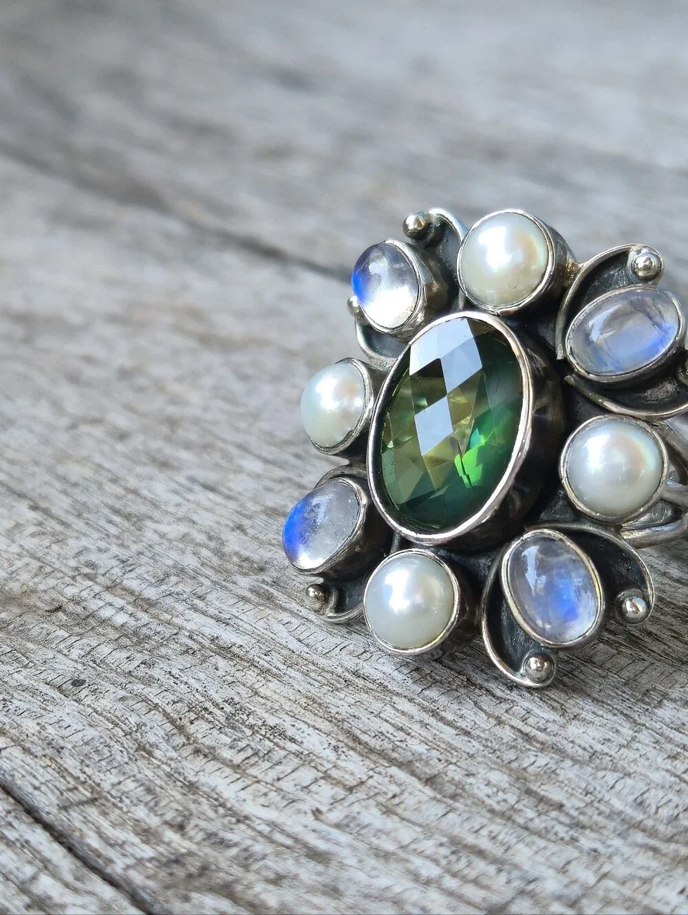 RAJ COLLECTION LIMITED EDITION Designer NICKY BUTLER Ring 925 Sterling Silver NB